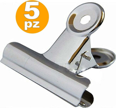 Pinze Pinza 3 Cm Molletta Blocca Documenti Carta Clip Chiudi Sacchetto Alimenti Cancelleria e prodotti per ufficio/Archivio ufficio e accessori per scrivania/Nastri colle elastici e graffette/Graffette molle fermacarte e anelli Trade Shop italia - Napoli, Commerciovirtuoso.it
