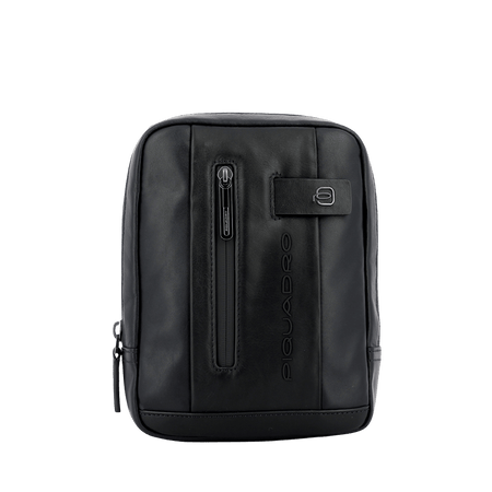Borsello Piquadro "Urban" in Pelle Nero