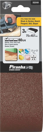 PIRANHA---NASTRI-ABRASIVI-75X457MM-GRANA-80-3-PZ