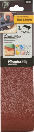 PIRANHA---NASTRI-ABRASIVI-75X510MM-GRANA-40-3PZ