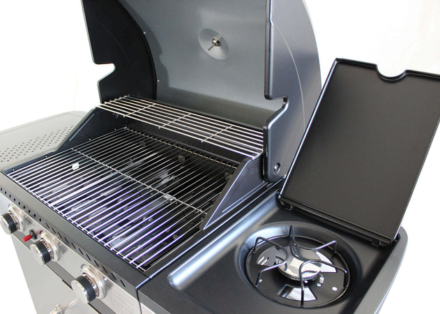 PIROS---barbecue-a-gas-in-acciaio-inox-3-fuochi-+-1-fuoco-laterale-Grigio-Milani-Home