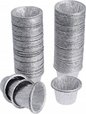 Pirottini-Stampi-Alluminio-20pz-Vaschette-Monouso-Per-Muffin-Budino-Dolci-Tortino