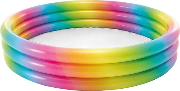 Piscina-Arcobaleno-3-Anelli-Gonfiabile-Geometria-Multicolor-147x33cm-288lt-58439