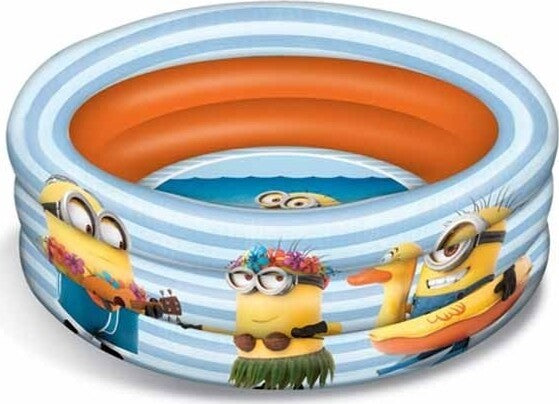 Piscina-Gonfiabile-Cattivissimo-Me-Disney-Bambini-3-Anelli-Diametro-100-Cm