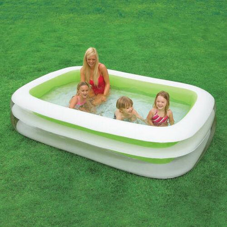 Piscina gonfiabile 'family' da giardino e veranda 175 x 276 cm Giochi e giocattoli/Sport e giochi all'aperto/Giochi aquatici e piscine per bambini/Piscinette per bambini La Zappa - Altamura, Commerciovirtuoso.it