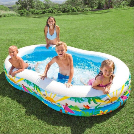 Piscina-Gonfiabile-Paradise-262-X-160-X-46-Cm-2-Anelli-Terrazzo-Giardino