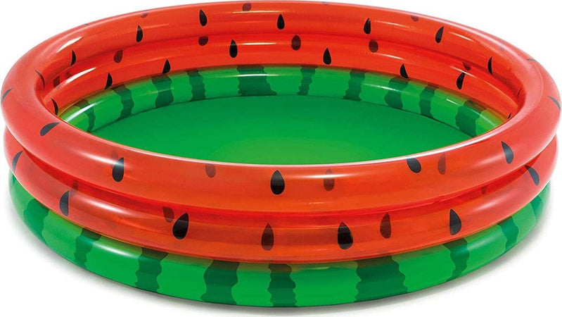Piscina gonfiabile per bambini Intex Anguria con tre anelli Giochi e giocattoli/Sport e giochi all'aperto/Giochi aquatici e piscine per bambini/Piscinette per bambini La Zappa - Altamura, Commerciovirtuoso.it
