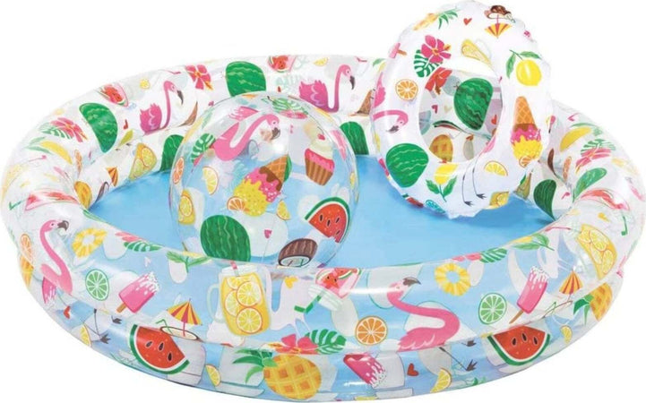 Piscina gonfiabile per bambini Intex con palla e salvagente Giochi e giocattoli/Sport e giochi all'aperto/Giochi aquatici e piscine per bambini/Piscinette per bambini La Zappa - Altamura, Commerciovirtuoso.it