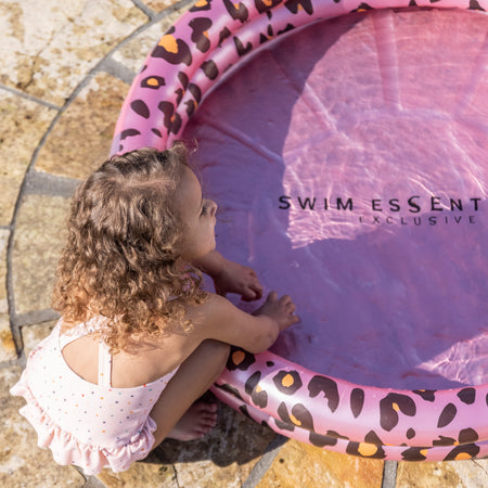 Piscina Gonfiabile Swim Essentials Ø 150 cm-Panterprint Rosé Giochi e giocattoli/Sport e giochi all'aperto/Giochi aquatici e piscine per bambini/Piscinette per bambini La Casa Del Bebè - Napoli, Commerciovirtuoso.it