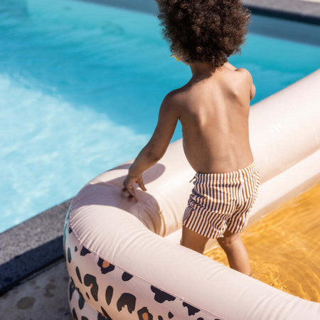 Piscina Gonfiabile Swim Essentials 211 x 132 x 46 cm- Panterprint Beige Giochi e giocattoli/Sport e giochi all'aperto/Giochi aquatici e piscine per bambini/Piscinette per bambini La Casa Del Bebè - Napoli, Commerciovirtuoso.it