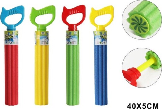Pistola-Acqua-40x5cm-Tubo-Bambini-Schiuma-Gioco-Giardino-Piscina-Spiaggia-605479