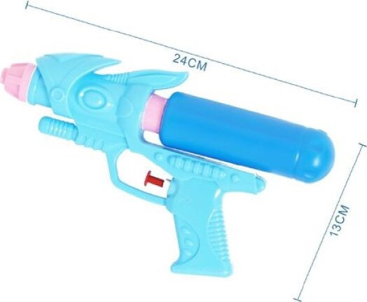 Pistola-Ad-Acqua-24x13cm-Con-Serbatoio-Gioco-Bambini-Mare-Colori-Assortiti-605440
