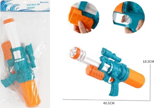 Pistola-Ad-Acqua-Giocattolo-40.5-X-18.5-Cm-Gioco-Per-Bambini-Mare-Estate-605453