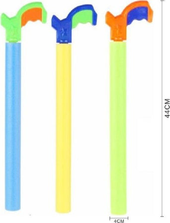 Pistola-Ad-Acqua-Tubo-44x4cm-Manico-Schiuma-Gioco-Giardino-Estate-Bambini-605466