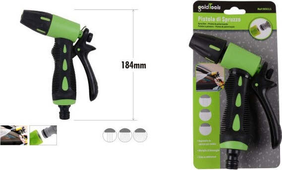 Pistola-Di-Spruzzo-Da-Giardino-Alta-Pressione-3-Getti-Regolabile-184-Mm-90011