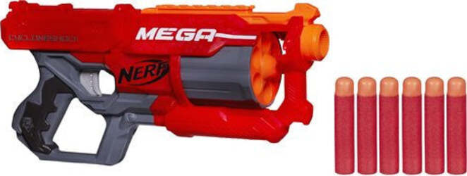 Pistola-giocattolo-Hasbro-A9353ES0-NERF-Blaster-Mega-Cycloneshock