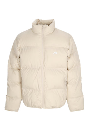 Nike Piumino Uomo Club Puffer Jacket Sanddrift/white da uomo