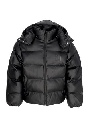 WASTED PARIS Piumino Uomo Kingdom Hooded Puffer Jacket Black da uomo