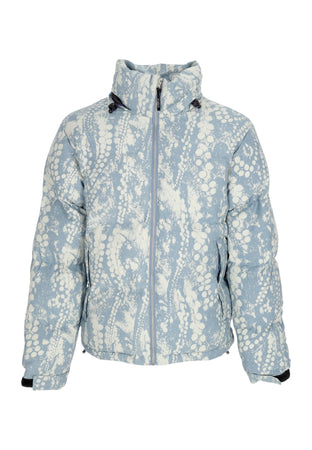 OCTOPUS Piumino Uomo Ray Denim Puff Jacket Light Blue da uomo