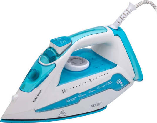 PLA-SS-6330-B Ferro da stiro a vapore 2800W azzurro Casa e cucina/Ferri da stiro e accessori/Ferri da stiro/Ferri a vapore SellUp - Bassano del Grappa, Commerciovirtuoso.it