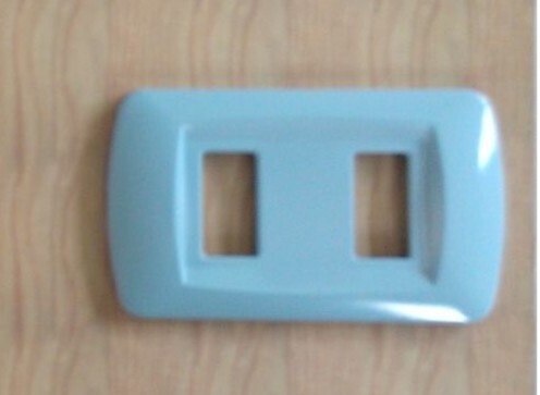 PLACCA AZZURRO POLVERE IN ABS PER SCATOLE RETTANGOLARI SERIE ECLIPSE