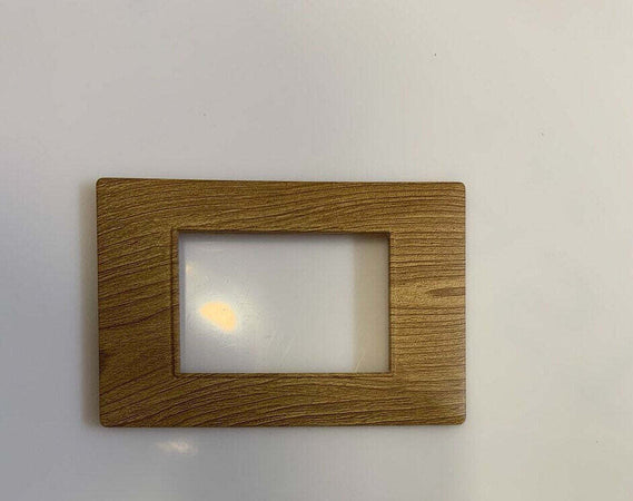 PLACCA COMPATIBILE VIMAR BAMBOO LEGNO C9903 PLACCHE ABS COPRINTERRUTTORI TASTO 3 4 7 PO