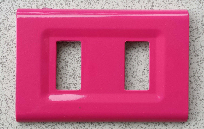 PLACCA FUCSIA IN ABS PER SCATOLE RETTANGOLARI SERIE ELITE