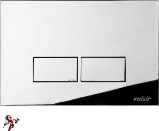 Placca-Valsir-Tropea-3-e-Tropea-S-P3-VS0869235-Originale-Cromo-Lucido