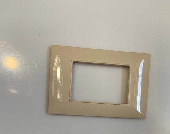 PLACCA VIMAR PLANA AVORIO C9903 COMPATIBILE PLACCHETTE COPRINTERRUTTORI