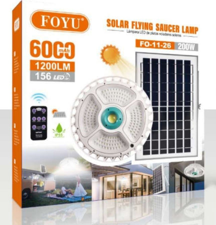Plafoniera 200W lampada 156 LED con Pannello SOLARE crepuscolare 1200LM ip55 Commercio Industria e Scienza/Energia solare e eolica/Pannelli solari/Pannelli solari monocristallini Zencoccostore - Formia, Commerciovirtuoso.it