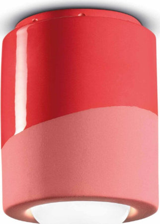 Plafoniera-ceramica-Ferroluce-Decò-PI-C986-E27-LED-lampada-soffitto-classica-moderna