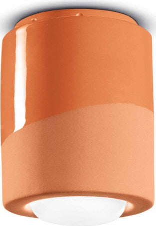 Plafoniera-ceramica-Ferroluce-Decò-PI-C986-E27-LED-lampada-soffitto-classica-moderna