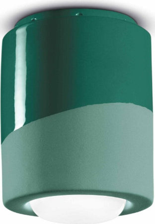 Plafoniera-ceramica-Ferroluce-Decò-PI-C986-E27-LED-lampada-soffitto-classica-moderna