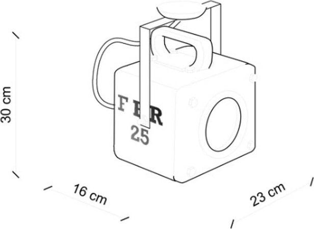Plafoniera-ceramica-Ferroluce-Retrò-INDUSTRIAL-C1653-VIB-E27-LED-orientabile-lampada-soffitto-parete
