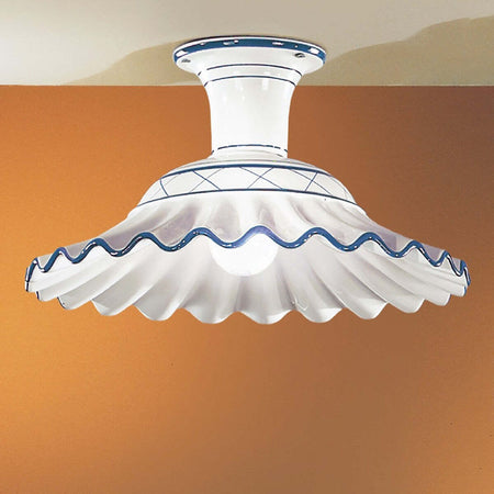 Plafoniera-classica-Due-P-illuminazione-2383-PL40-E27-LED-ceramica-lampada-soffitto