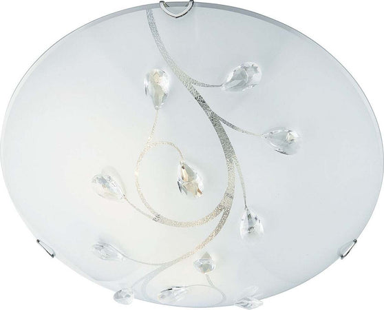 Plafoniera-Classica-Dunkerque-Acciaio-Bianco-Vetro-Cromo-1-Luce-E27-D40Cm
