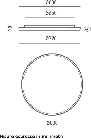 Plafoniera-classica-Gea-Luce-ACELIA-PS-O-LED-alluminio-metacrilato-lampada-soffitto