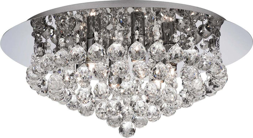 Plafoniera-Classica-Hanna-Acciaio-Cromo-Vetro-6-Luci-G9