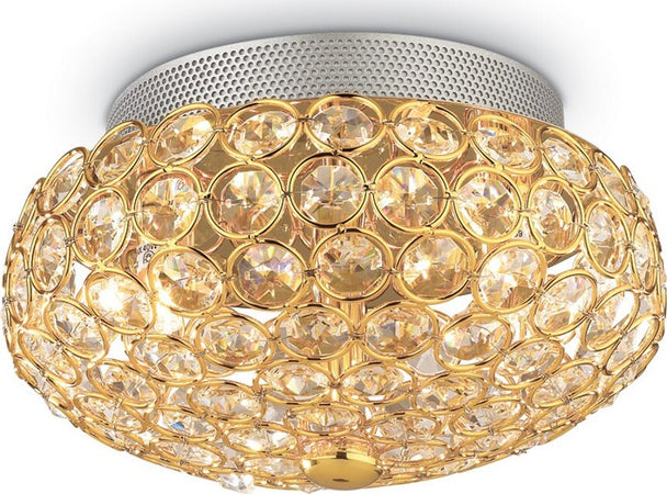 Plafoniera-classica-Ideal-Lux-KING-PL3-075402-G9-LED-cristallo-lampada-soffitto