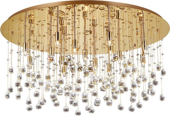 Plafoniera-classica-Ideal-Lux-MOONLIGHT-PL15-082790-G9-LED-metallo-cristallo-lampada-soffitto