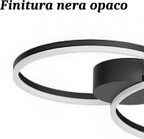 Plafoniera-classica-Redo-Group-ORBIT-80+60-LED-5632-LM-CCT-dimmerabile-lampada-soffitto