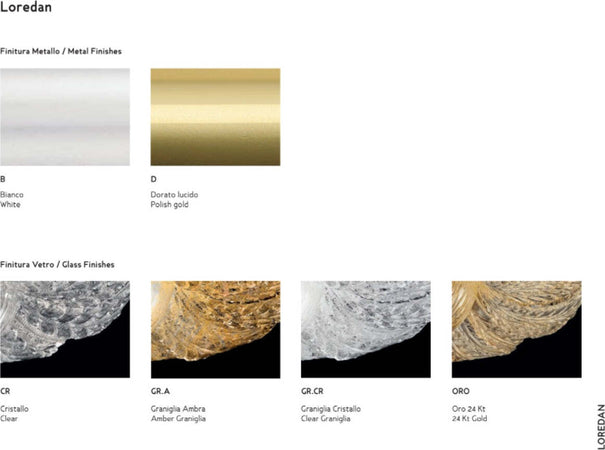 Plafoniera-classica-Sylcom-LOREDAN-1400-64-E27-E14-LED-vetro-graniglia-murano-lampada-soffitto