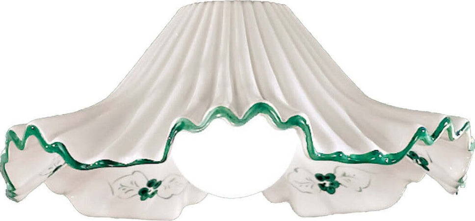 Plafoniera-classico-Due-P-illuminazione-ANNA-PL30-E27-LED-ceramica-lampada-soffitto