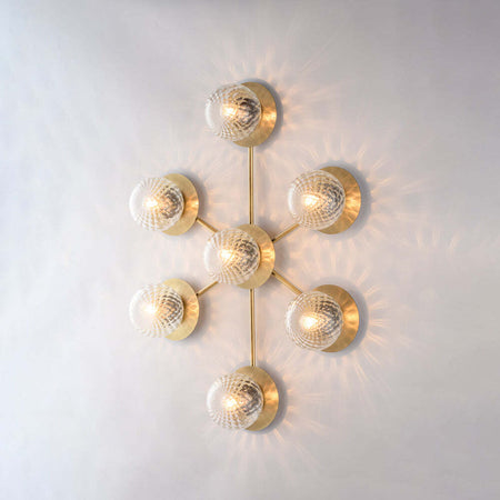 Plafoniera-Contemporanea-Armonia-Bronzo-7-Luci-E14