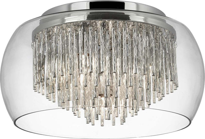 Plafoniera-Contemporanea-Curva-Acciaio-Cromo-Vetro-4-Luci-G9