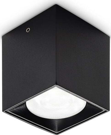 Plafoniera-Contemporanea-Dot-Alluminio-Nero-Led-Integrato-4W-3000K-Ip20