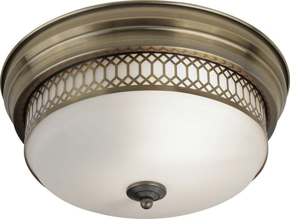 Plafoniera-Contemporanea-Edimburgo-Acciaio-Ottone-Vetro-Bianco-2-Luci-E27