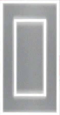 Plafoniera-Contemporanea-Frameplus-Metallo-Grigio-Perla-Led-42W