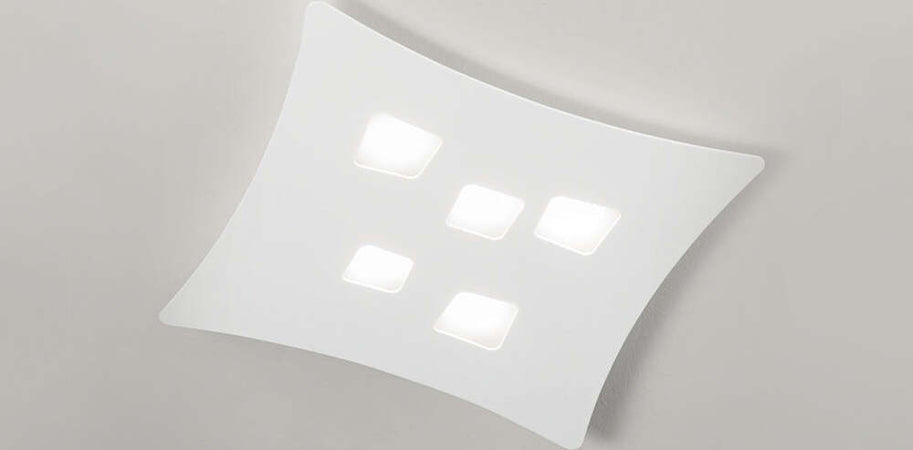 Plafoniera-Contemporanea-Isotta-Metallo-E-Alluminio-Bianco-5-Luci-Gx53