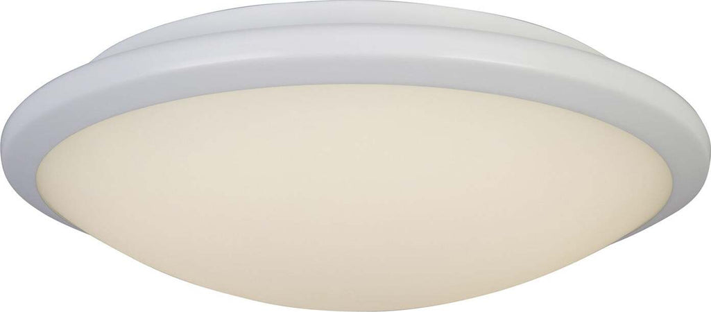 Plafoniera-Contemporanea-Knutsford-Acciaio-Bianco-Vetro-Led-14W-3500K